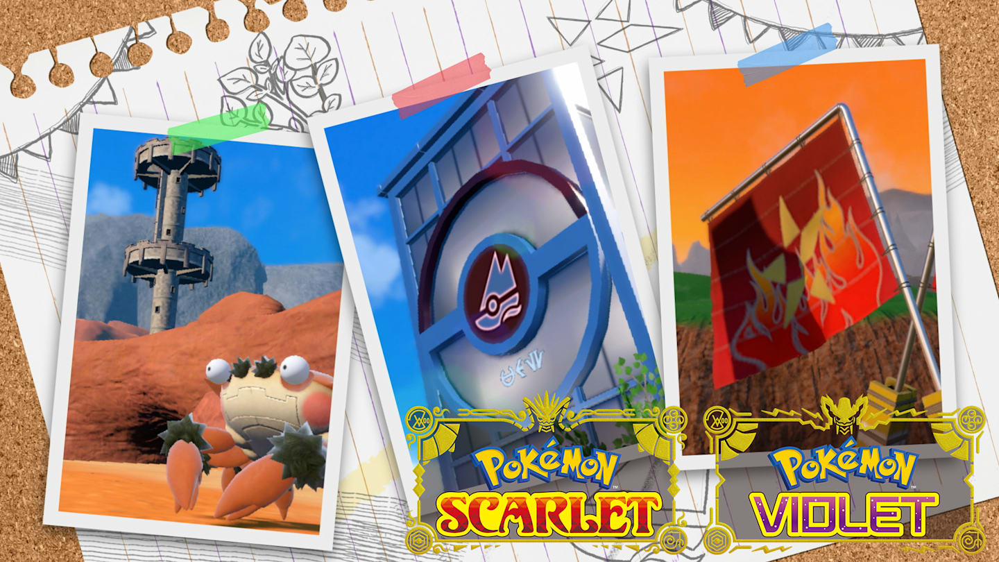 Three New Pokémon Scarlet & Violet Pokémon Revealed Alongside Paldea Region