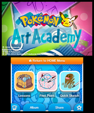 Pok mon Art Academy Nintendo 3DS Games Nintendo