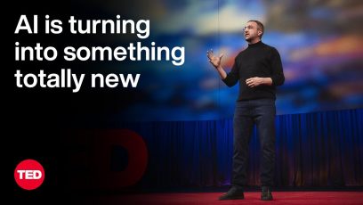 Thumbnail of the TED Talk video What is AI anyway?