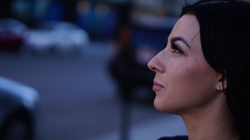 Cancer survivor microblading journey illustration showing emotional restoration beyond physical appearance