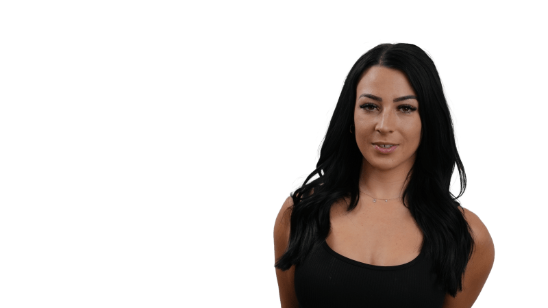 View showing the natural, blended color quality of well-healed microblading — dimensional and hair-like, not flat or drawn-on