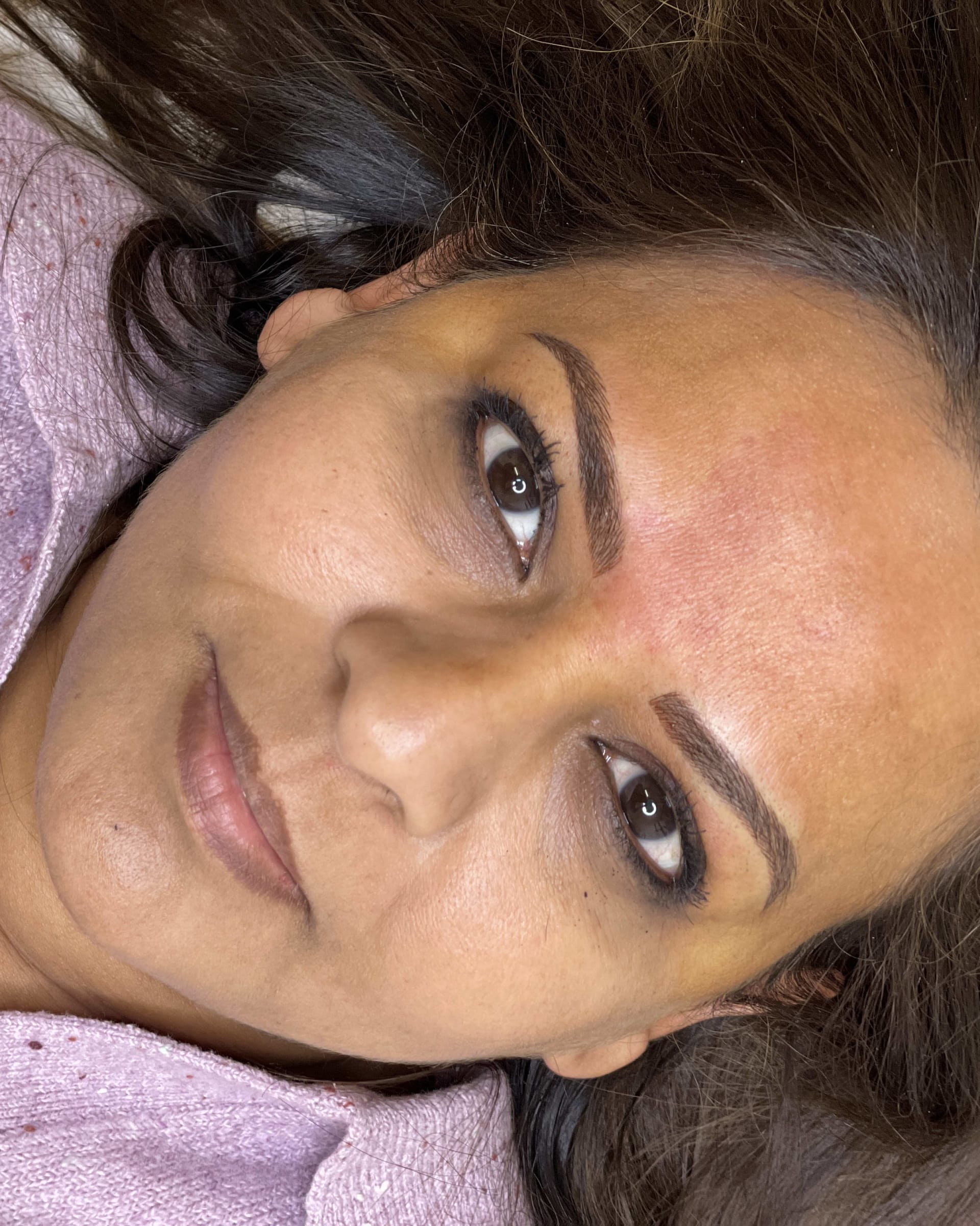 After microblading - Lisle client