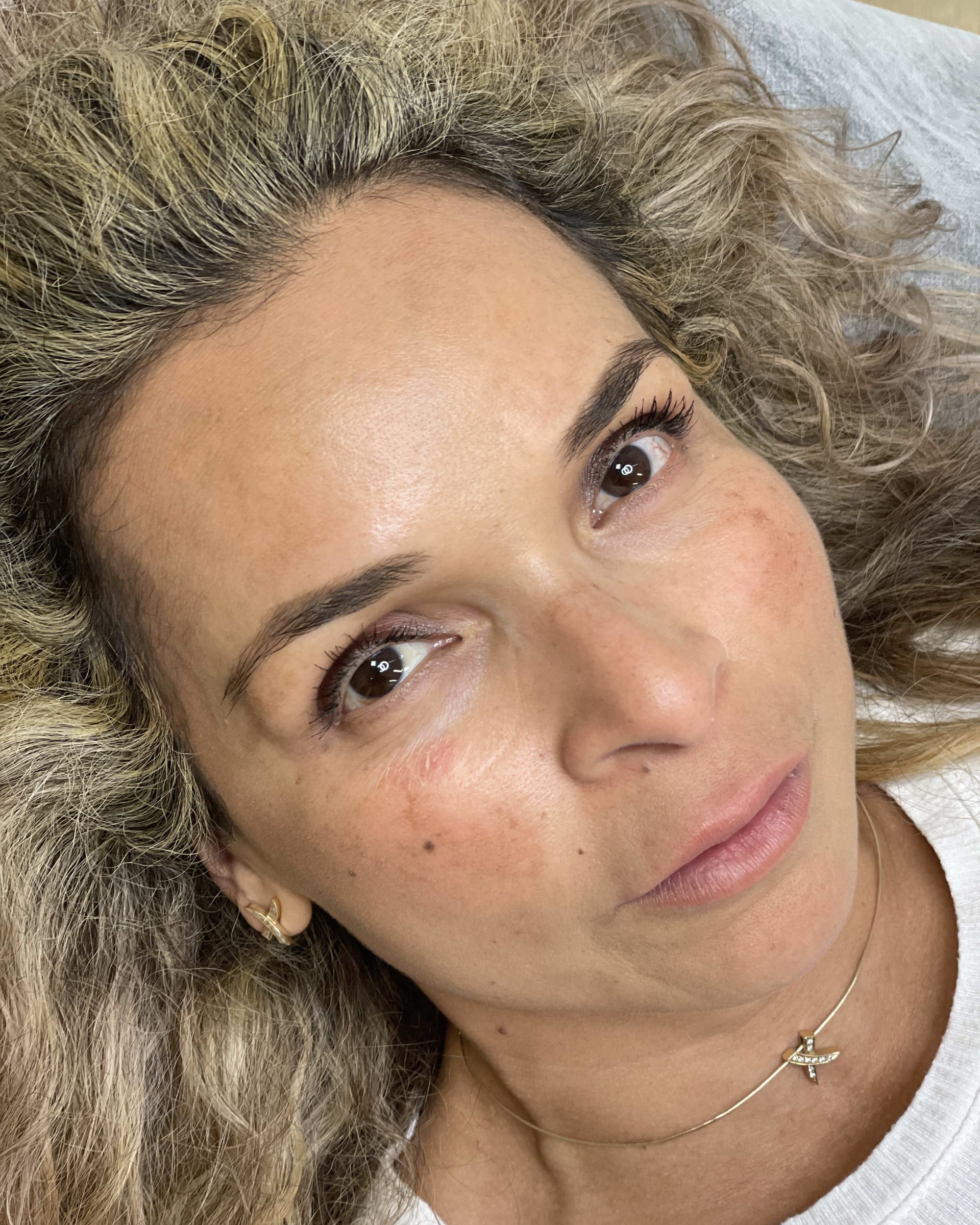 Before microblading - Plainfield client