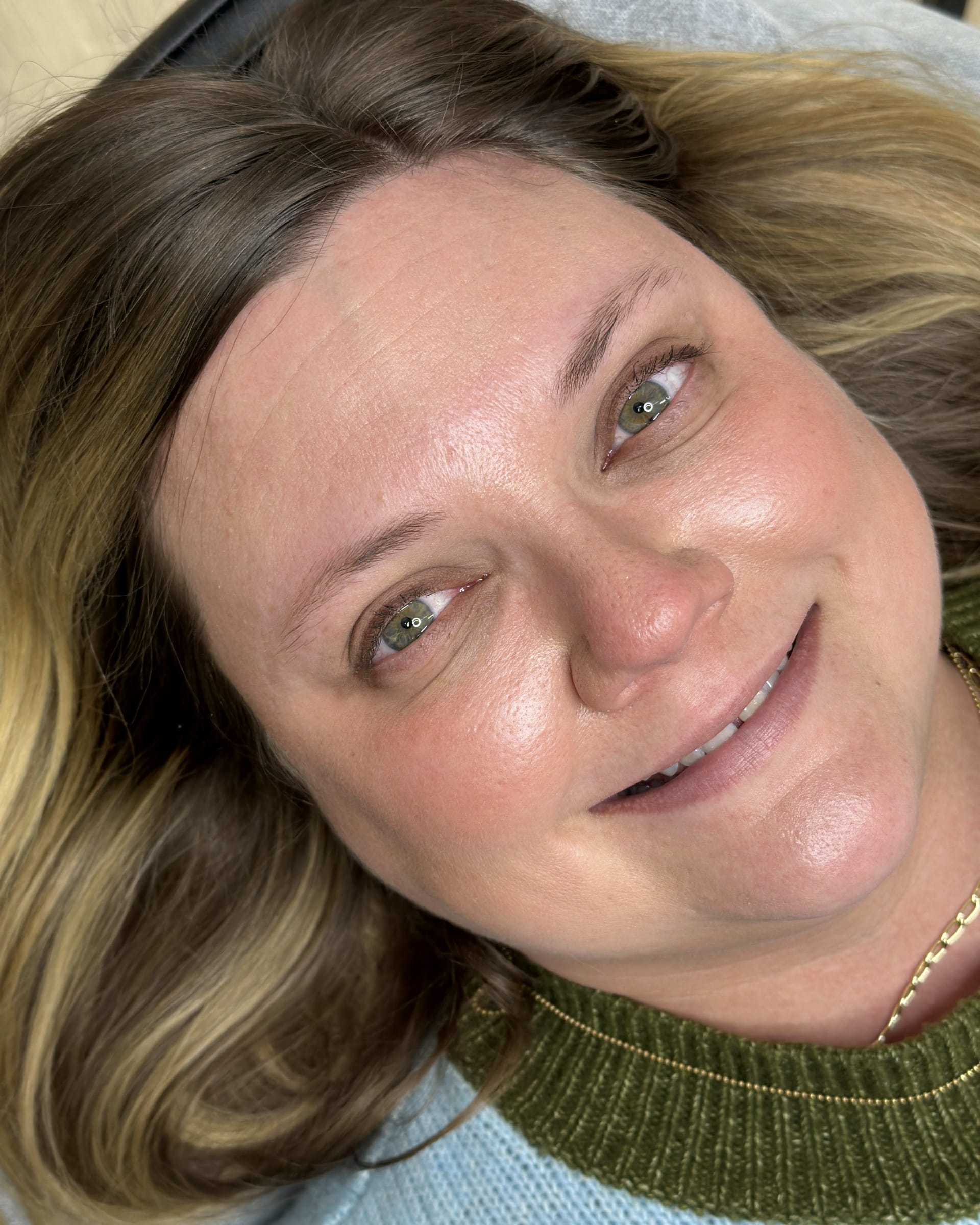 Before microblading - Schaumburg client