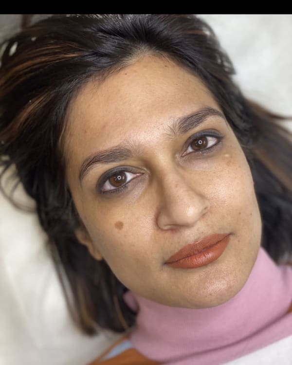 Before microblading - Indian transformation