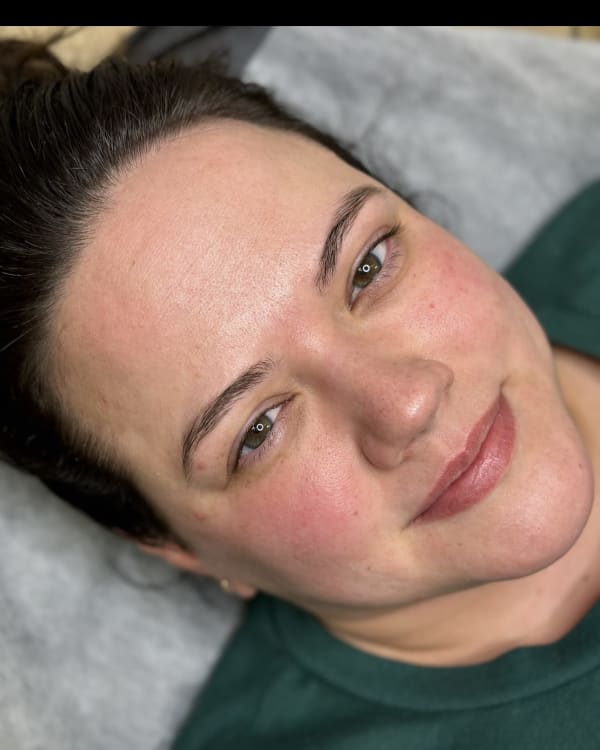 Before microblading - Lisle client
