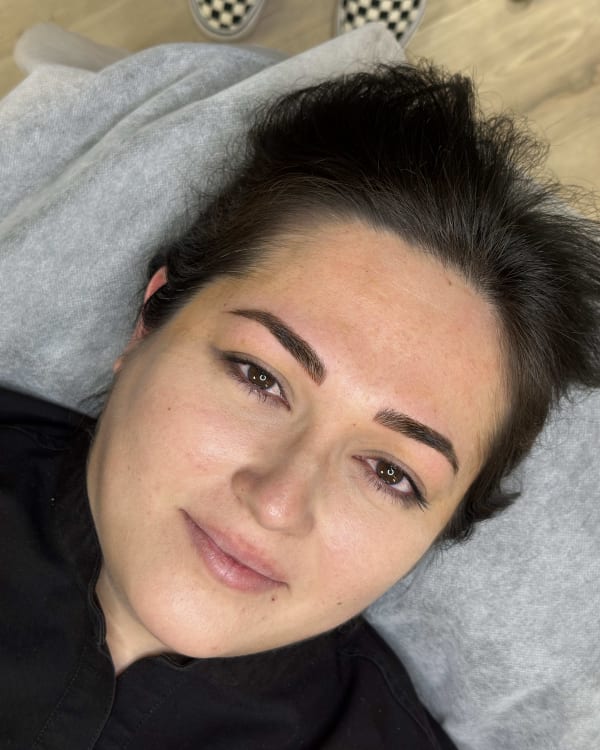 After microblading - Mexican transformation