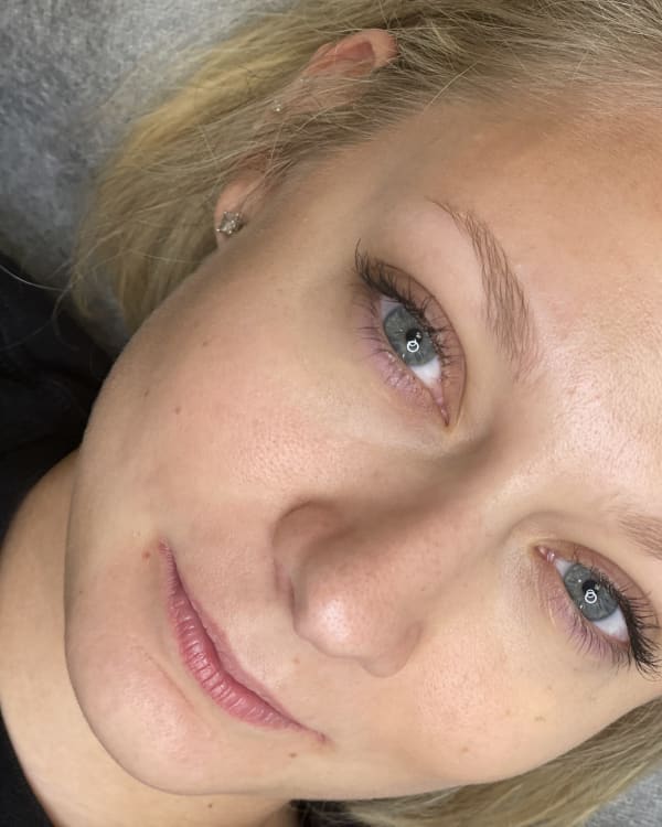Before microblading - Young transformation