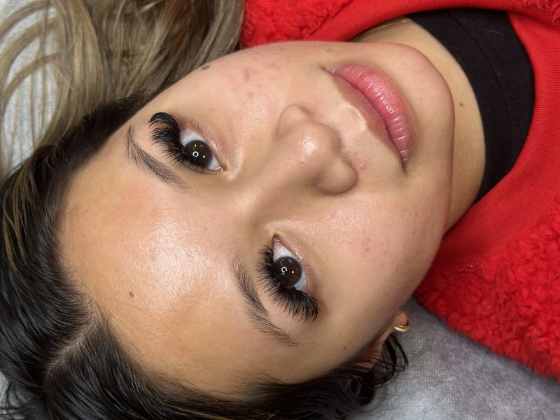 Before microblading - Schaumburg client