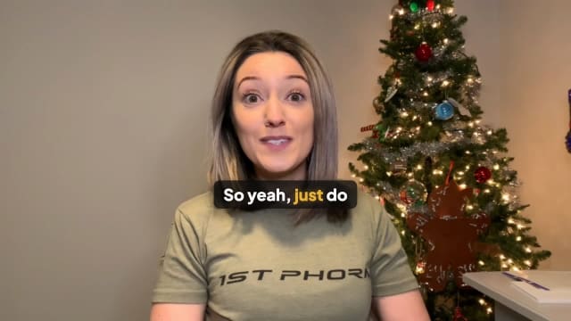 Video testimonial preview from Rebecca Pickett