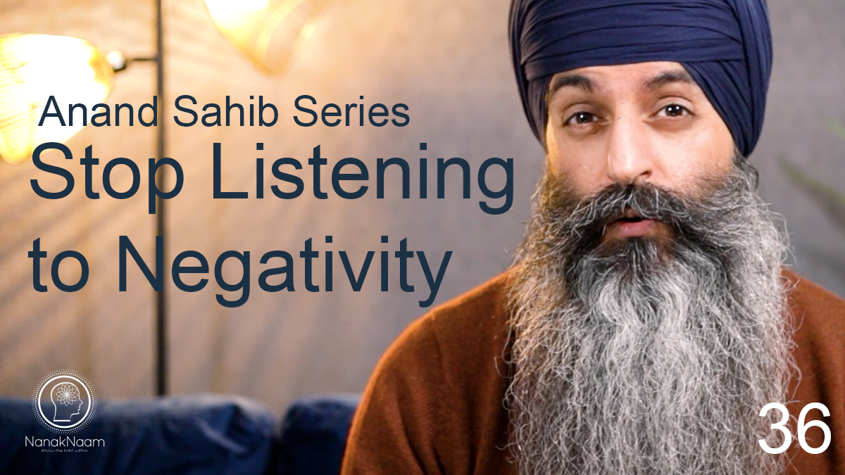 Stop Listening to Negativity