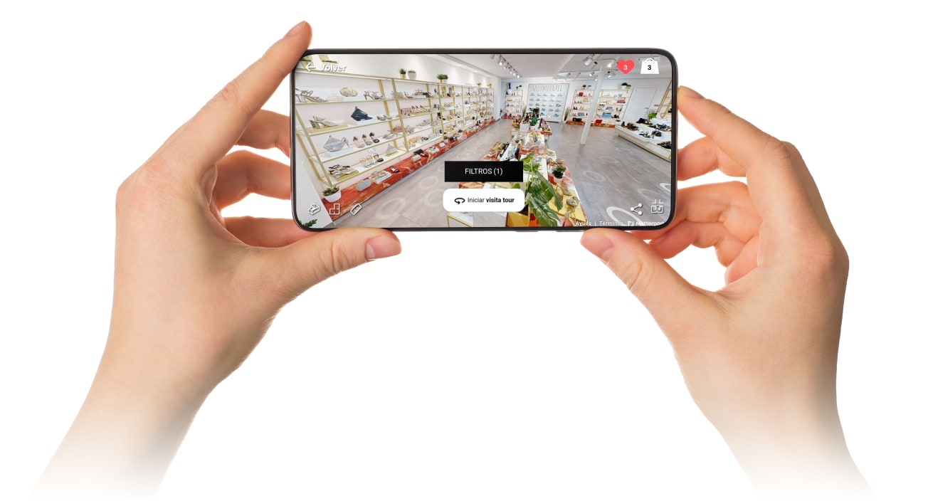 Una experiencia también adaptada a móvil - Menbur Showroom E-commerce B2C