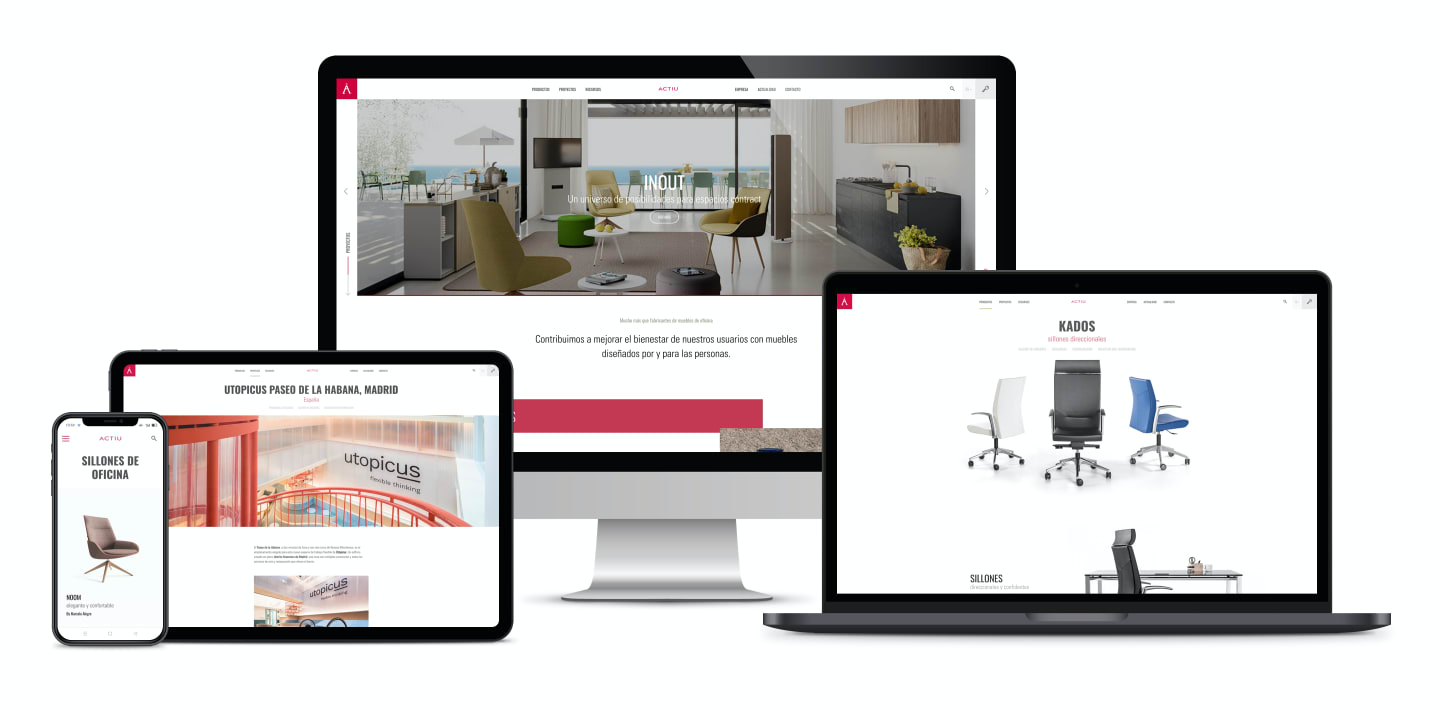 RWD - Responsive Web Design cuidado para todos los dispositivos - Actiu