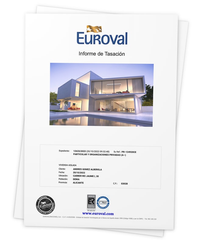 Informe de tasación - Euroval
