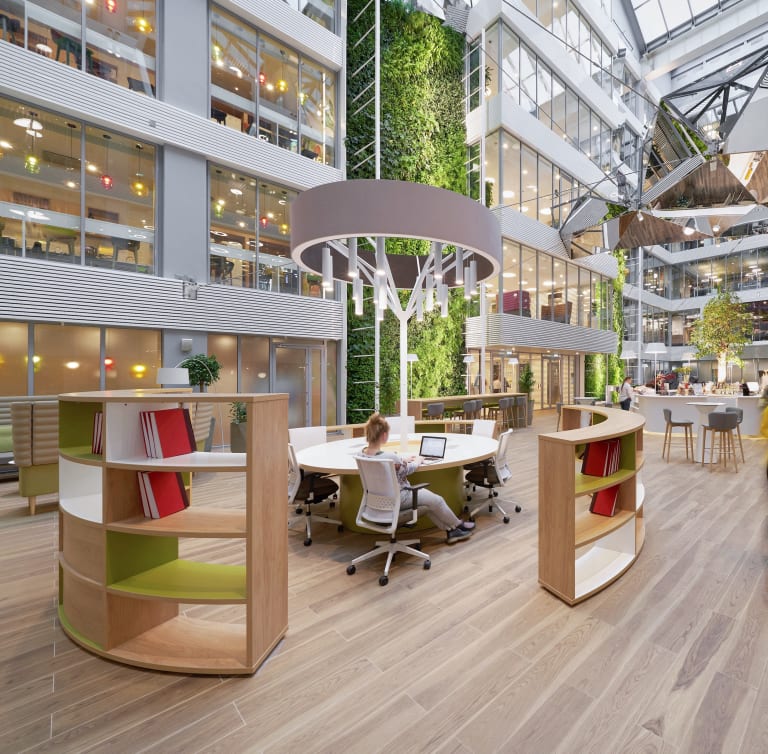 Ambiente producto espacio coworking - Actiu - Web Corporativa