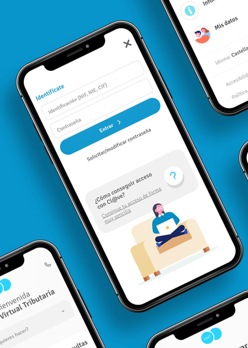 Oficina Virtual Tributaria - Web App, UX/UI - En vivo