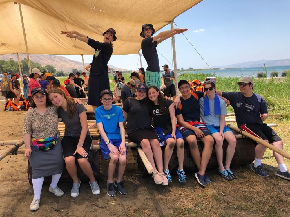 YBY2: July 11: Raft Building on the Kineret, Chamat Tveria & Cruise!