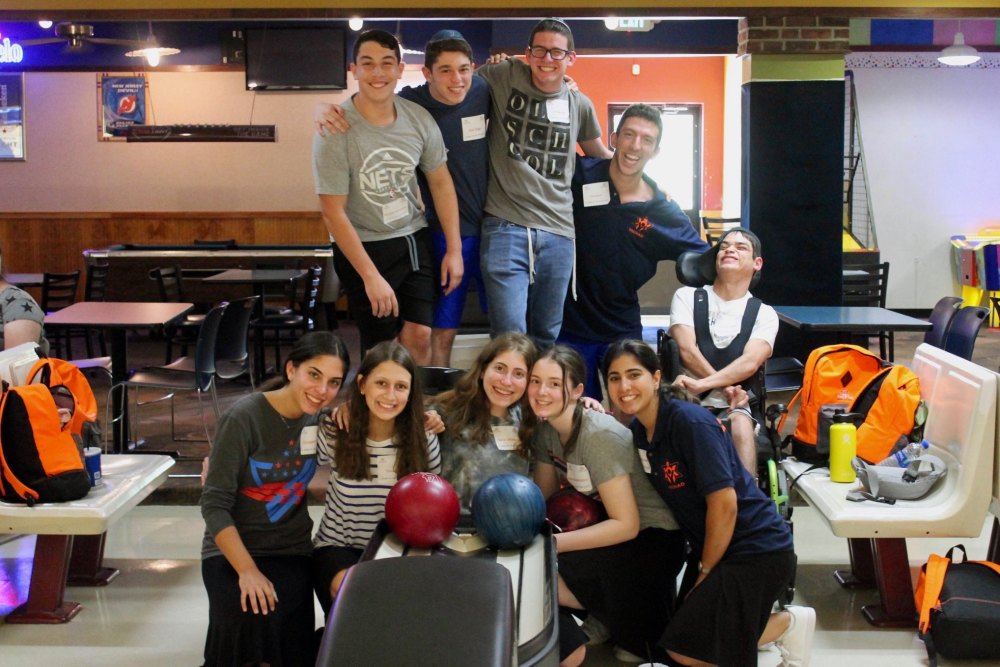 Day One: Friday, July 12th - Pizza, Bowling, and Getting Ready For Shabbat!