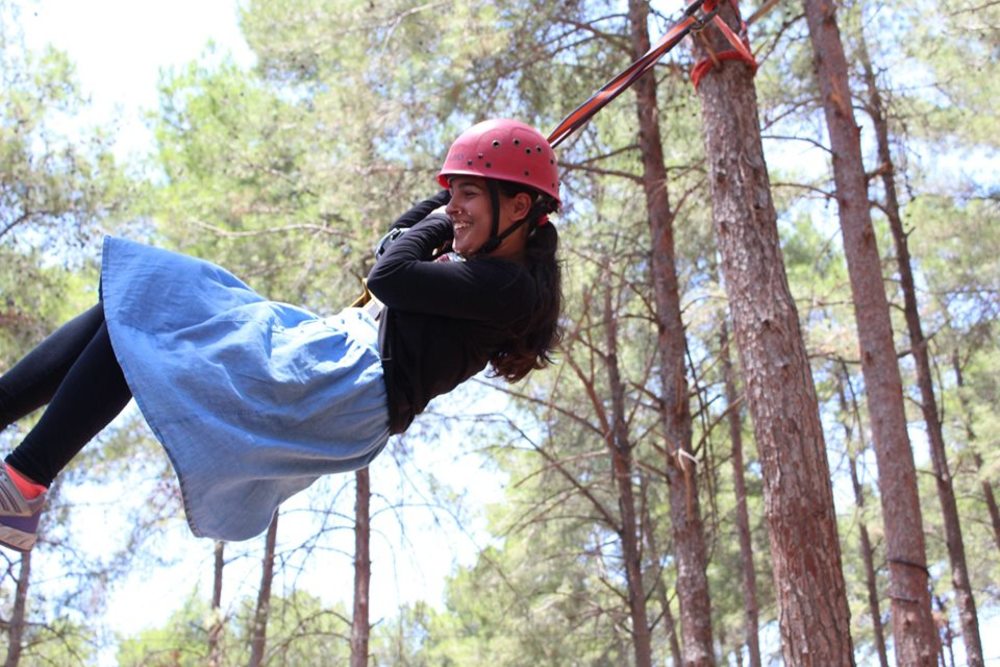 Day Twelve: Tuesday, July 23rd: Ziplining, Ropes Course, and Carmiel Park!