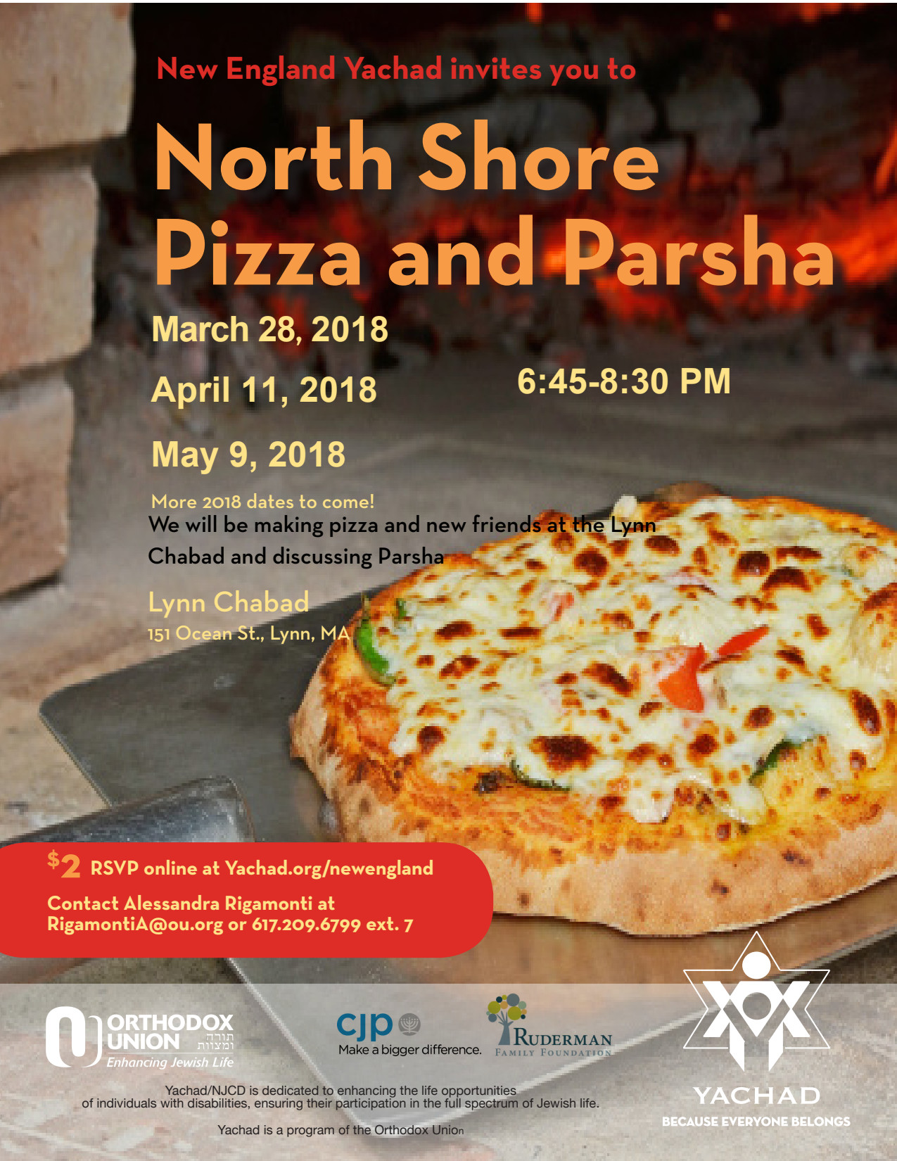 North Shore Pizza and Parsha | New England