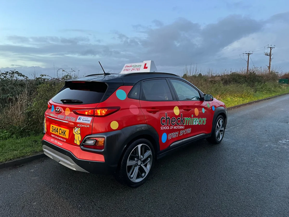 Checkmirrors car with Children in Need livery