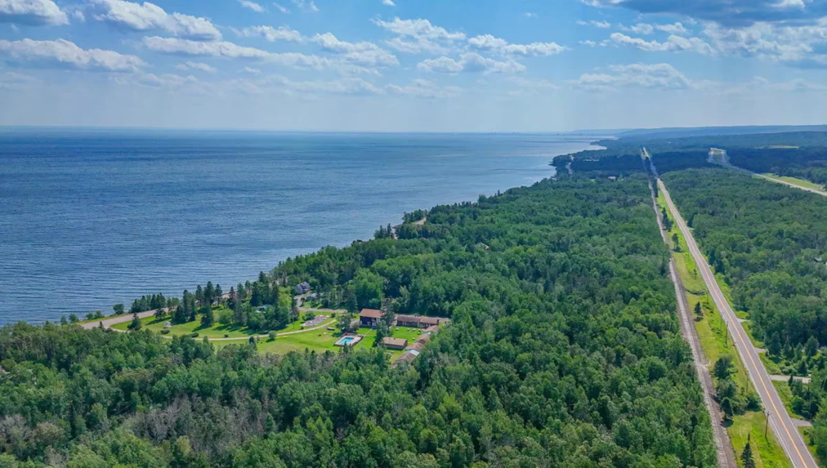 The North Shore near Duluth, Minnesota