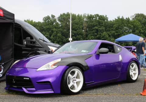 All Nissan Meet at Englishtown Raceway Park with classic Datsun cars and Pickups coupled with modern Nissan tuners and drift cars.