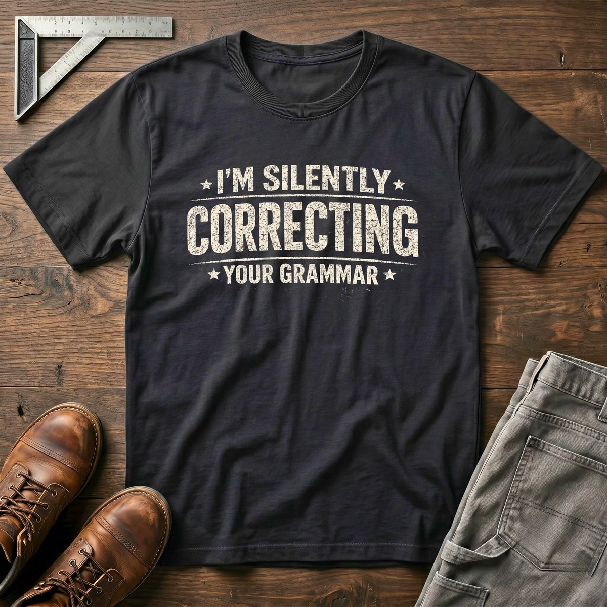 I'M Silently Correcting Your Grammar