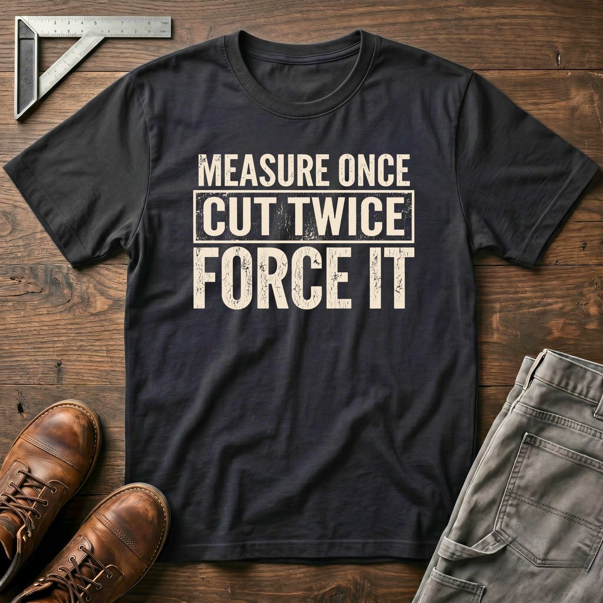 Measure Once, Cut Twice, Force It
