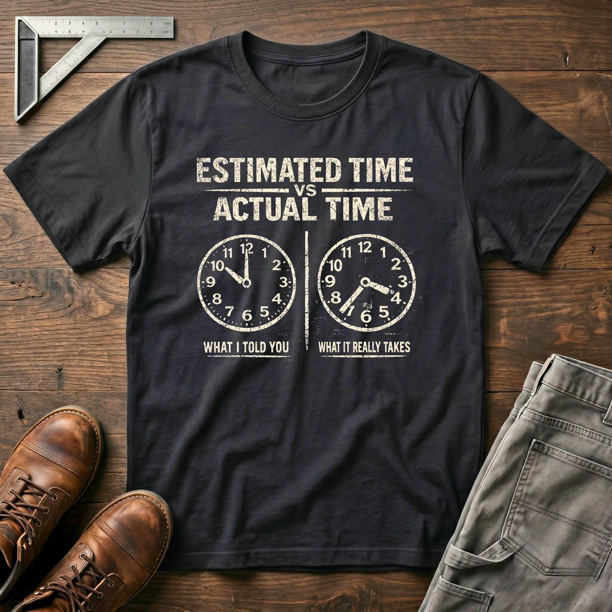 Estimated Time Vs Actual Time
