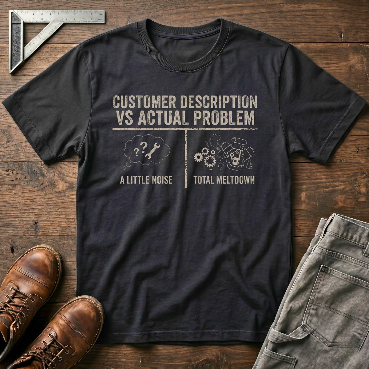 Customer Description Vs Actual Problem