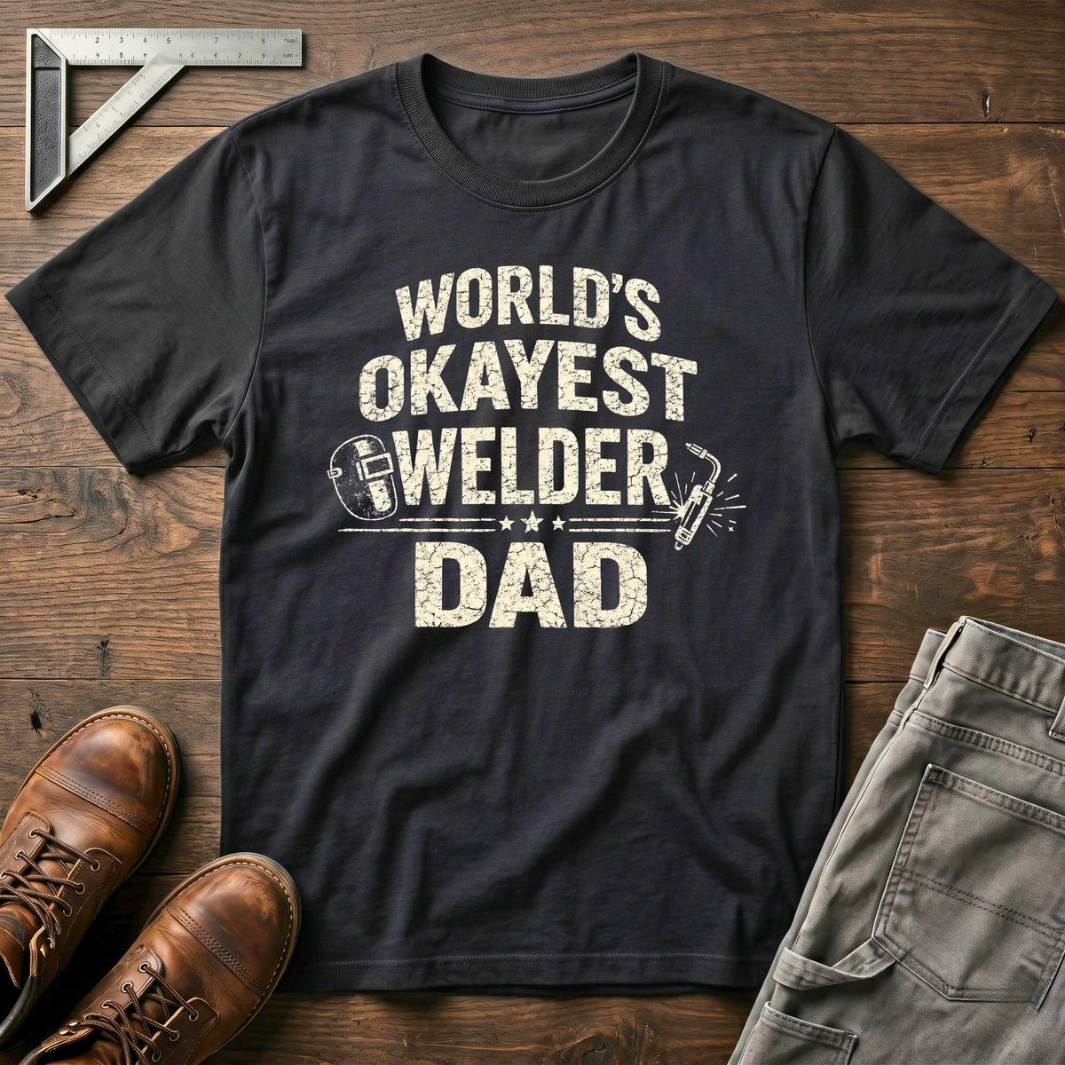 World's Okayest Welder Dad