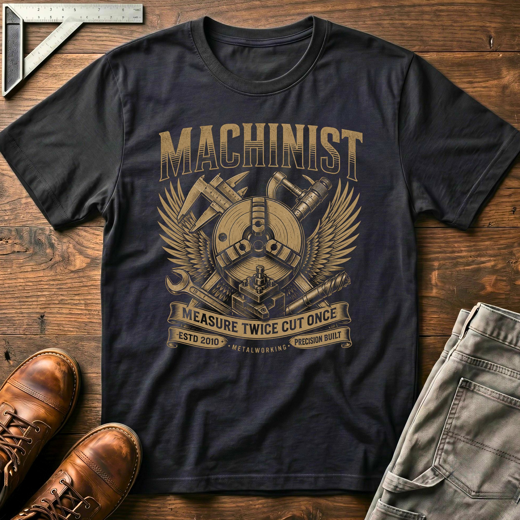 Machinist Measure Twice Cut Once