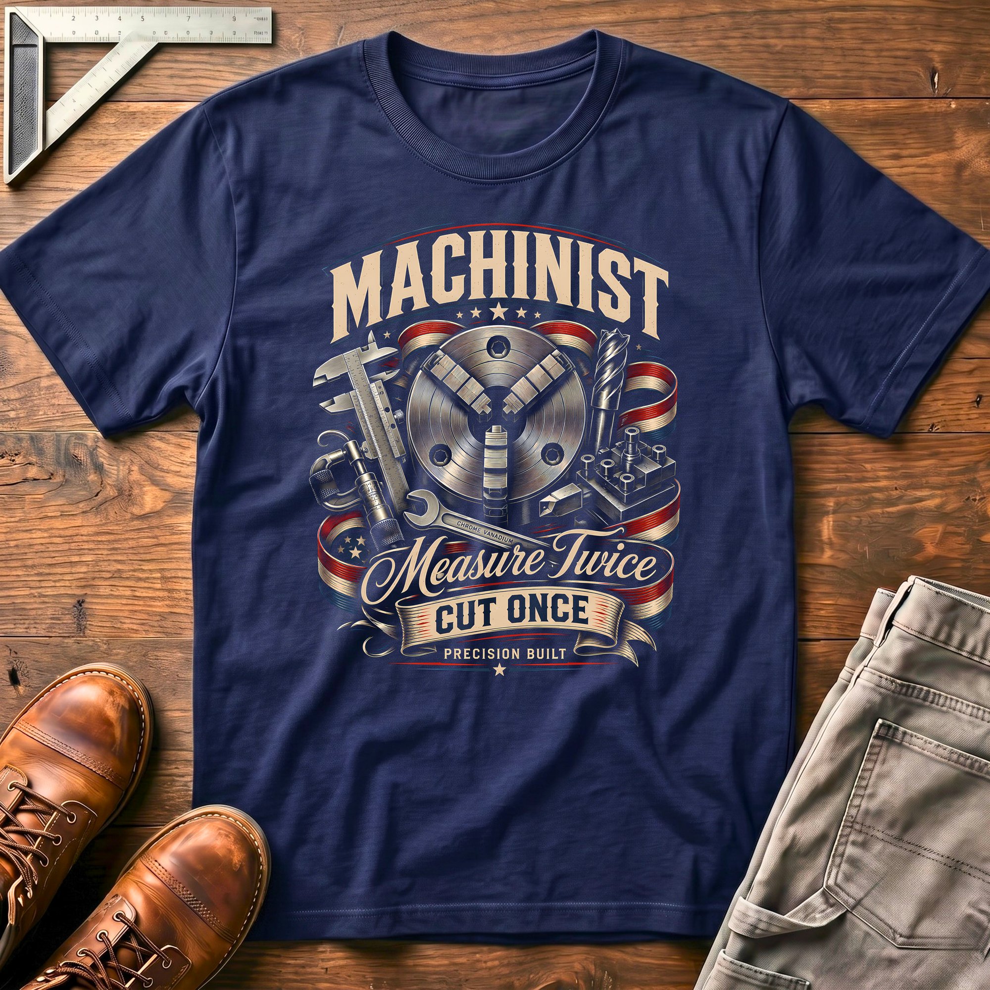 Machinist Measure Twice Cut Once