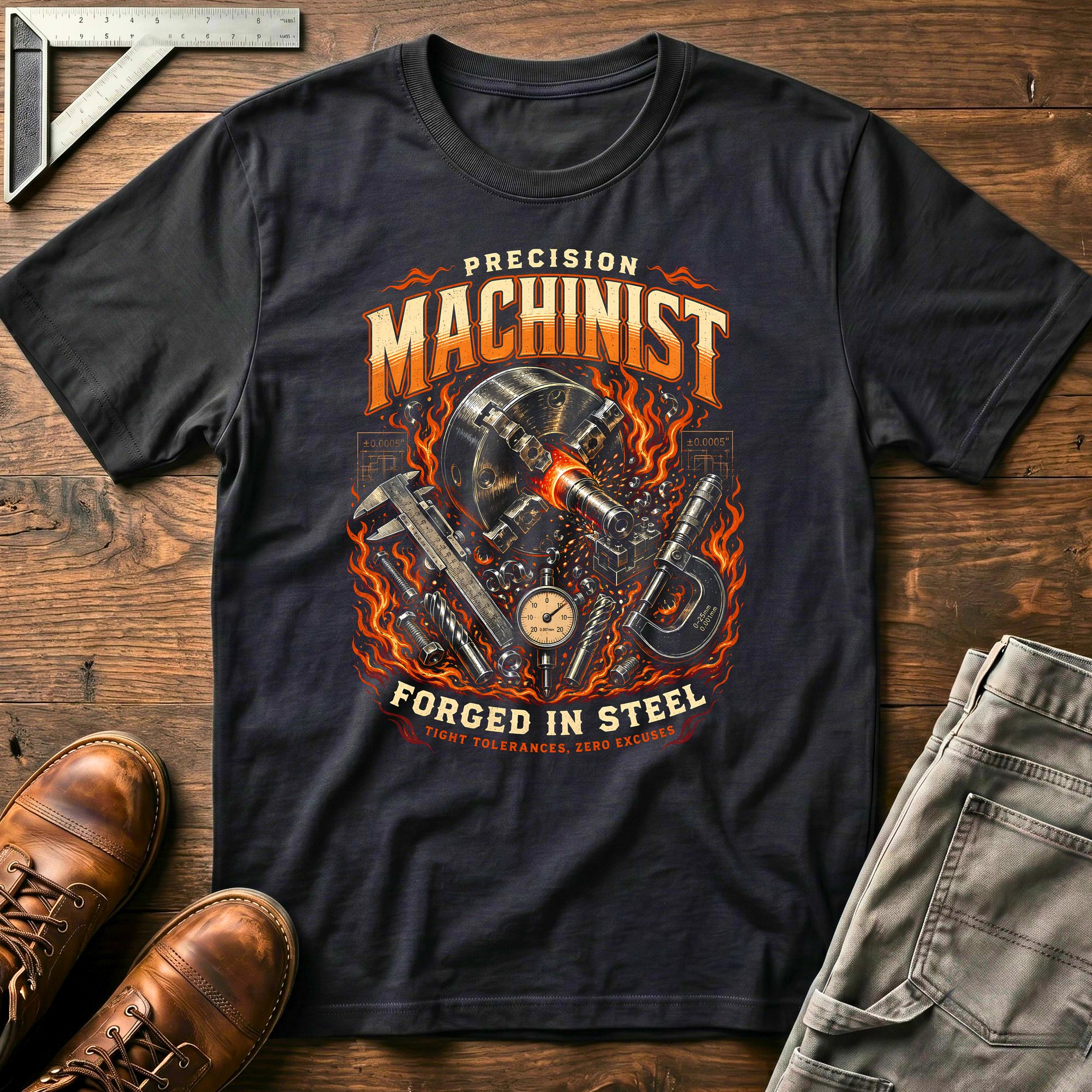 Precision Machinist Forged In Steel