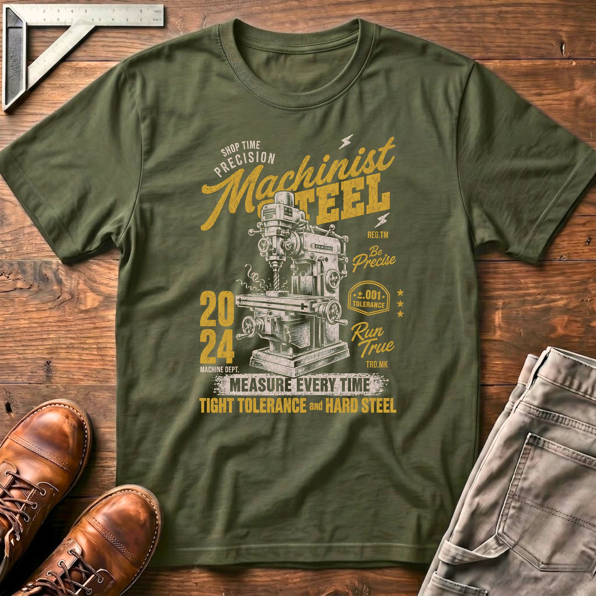 Machinist Steel Tight Tolerance And Hard Steel