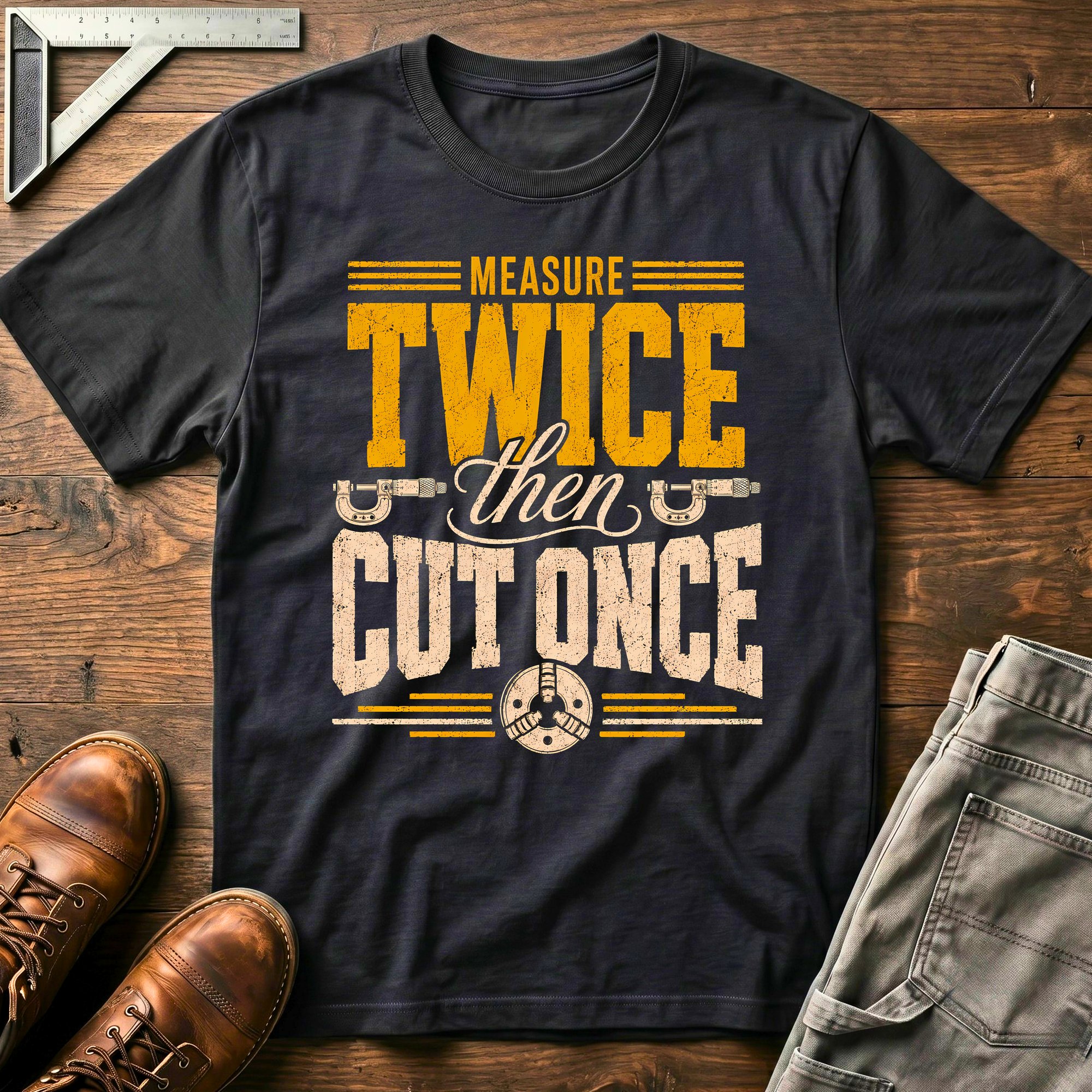 Measure Twice Then Cut Once