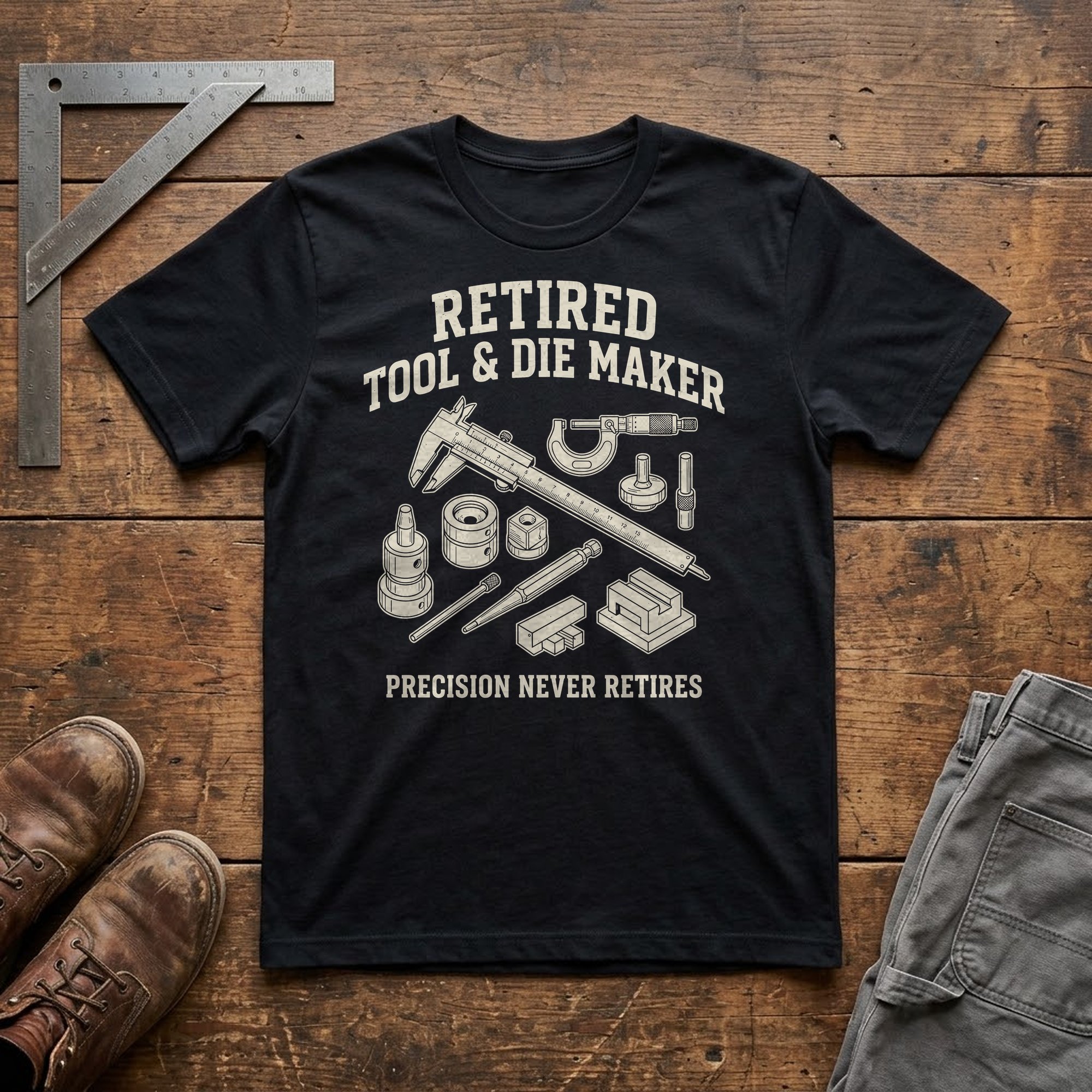 Retired Tool & Die Maker Precision Never Retires