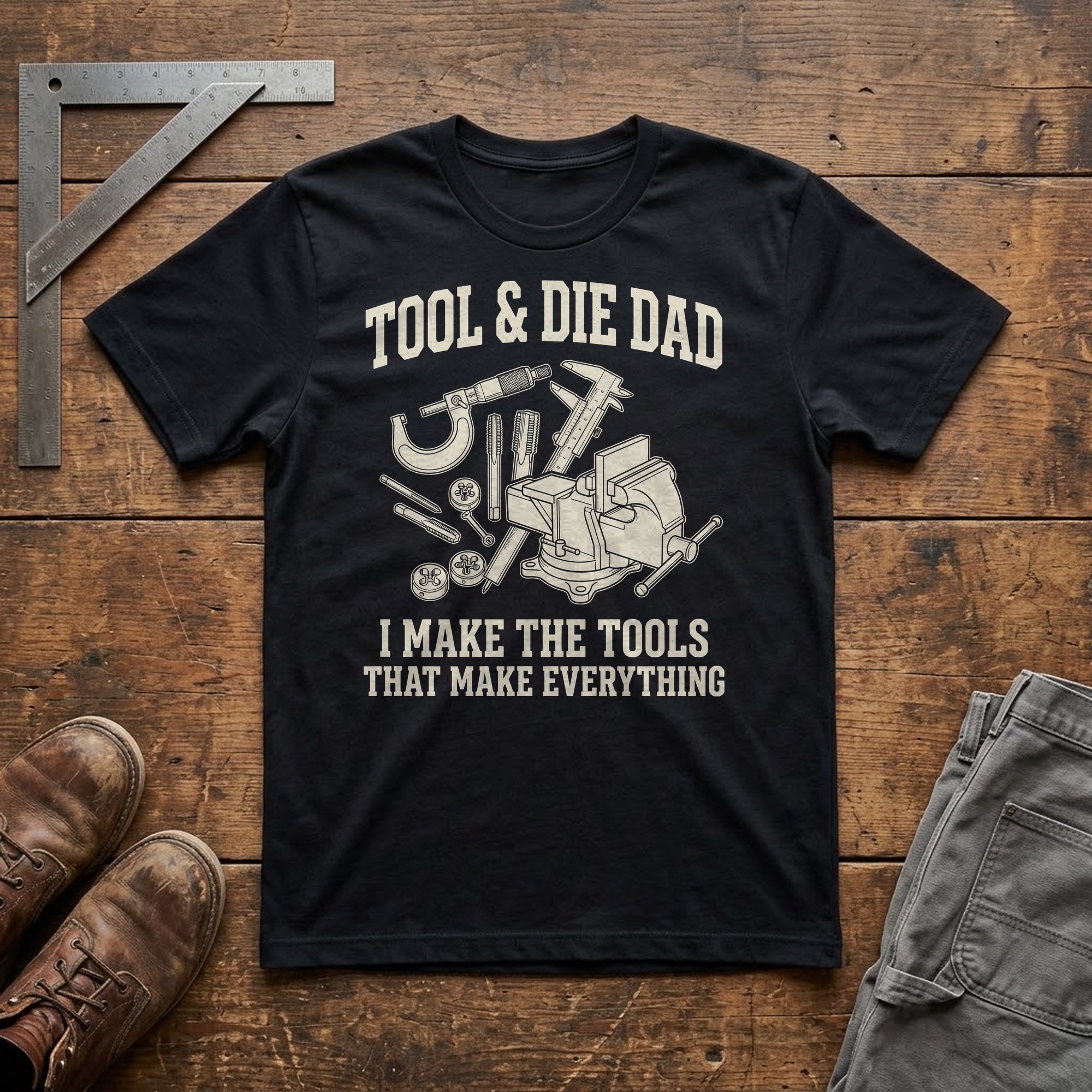 Tool & Die Dad I Make The Tools That Make Everything