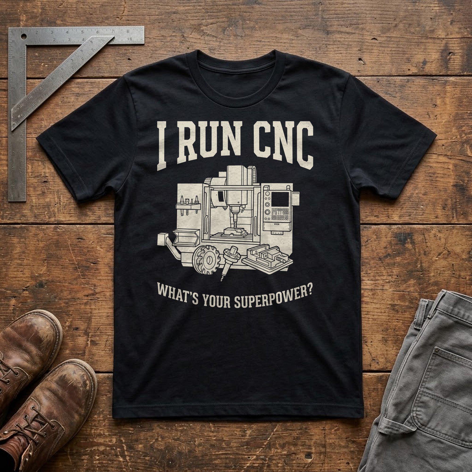 I Run Cnc What's Your Superpower