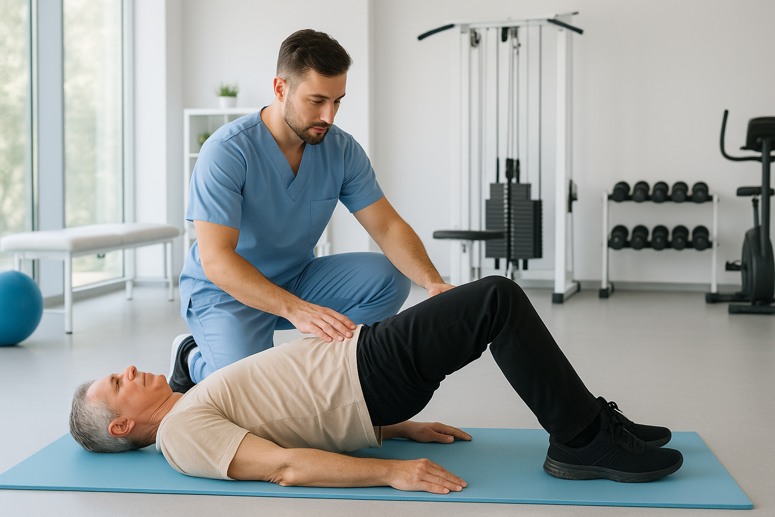 تمرینات فیزیوتراپی دیسک کمر در مرکز فیزیوتراپی التیام فردیس