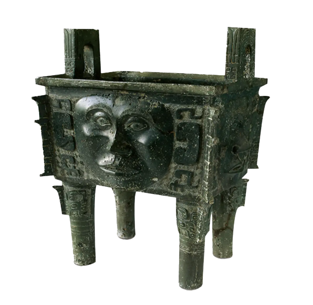 Human-faced Square Ding