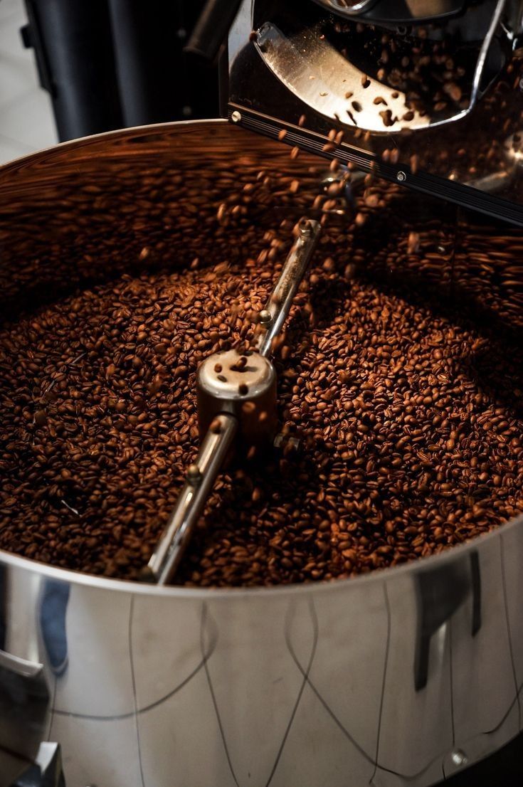 Roasted coffee beans