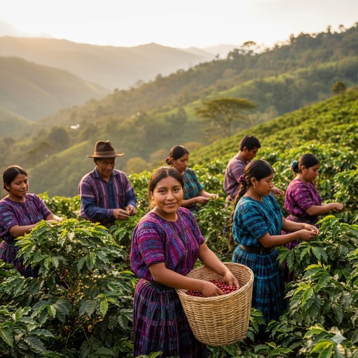 Coffee farming community