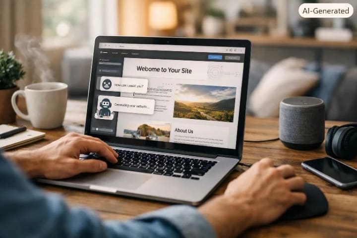 How to Build and Host your Website With AI for Free