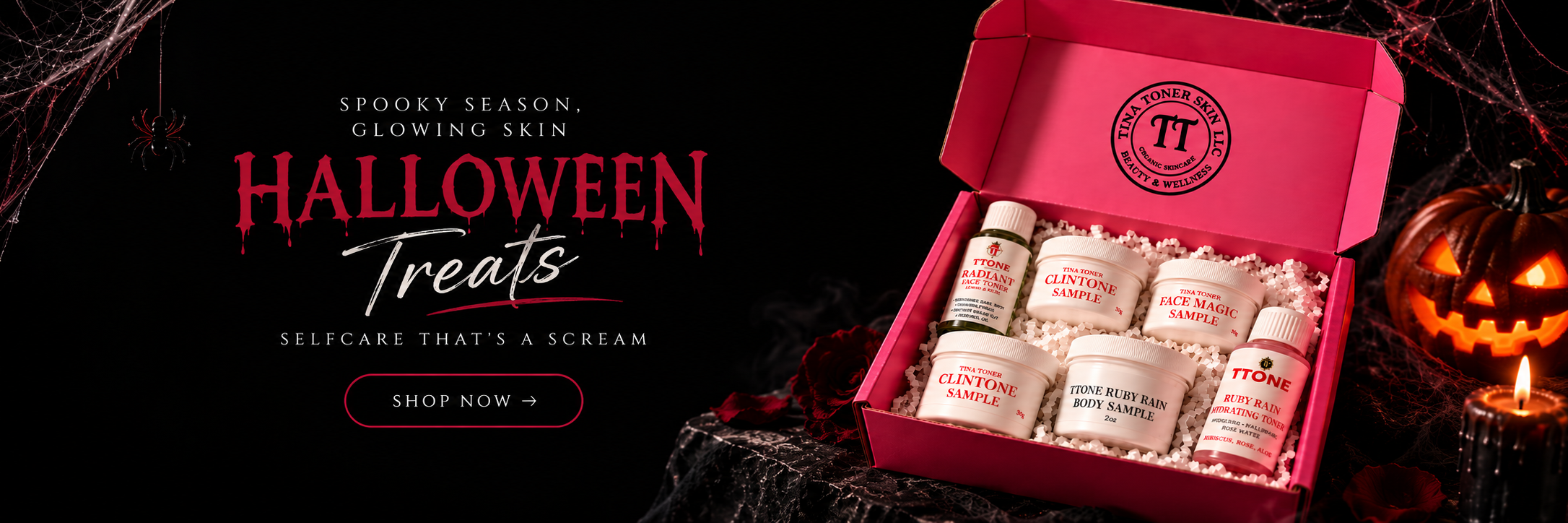TTONE Halloween Treats skincare gift box