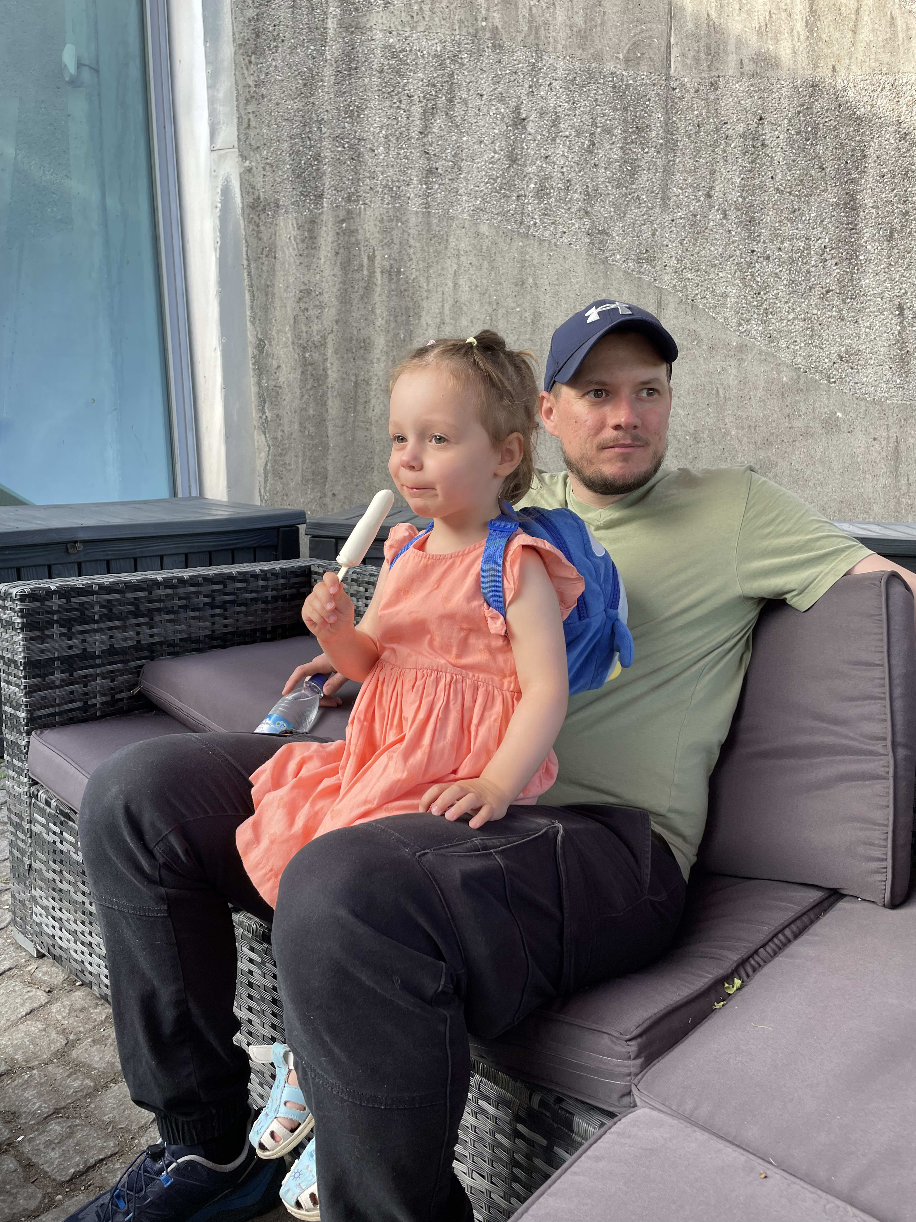 Вера с папой