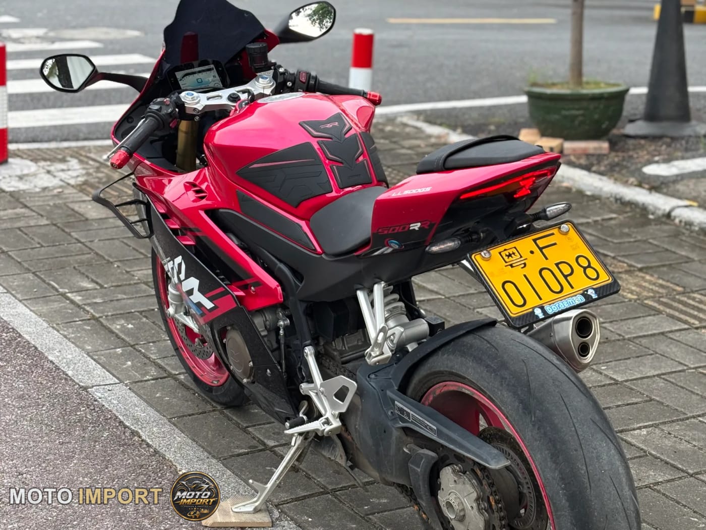 Zhangxue 500RR Monobras 2025 - 3/4 arrière gauche