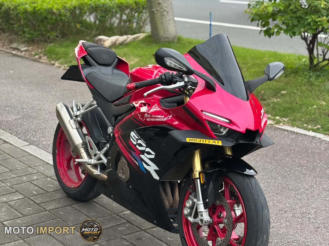 Zhangxue 500RR Monobras 2025 - 3/4 avant droit