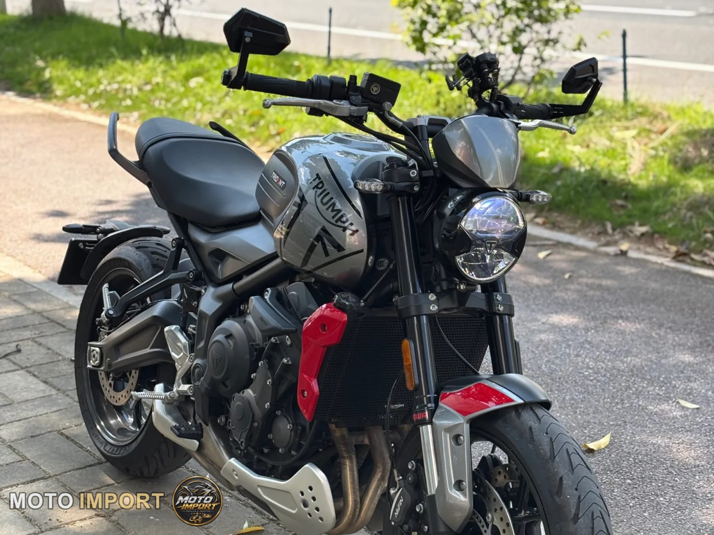 Triumph Trident 660 2022 - 3/4 avant droit